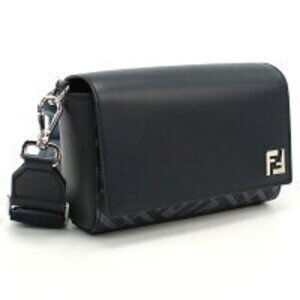 Fendi Blue Crossbody Shoulder Bag ASIC